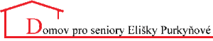 Obrázek ukazuje logo Domova seniorů Elišky Purkyně
