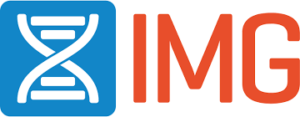Obrázek ukazuje logo firmy IMG